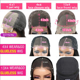 180% Density 13x4 Bone Straight Bob Wig | Brazilian Remy Hair | Transparent Lace Frontal Wig