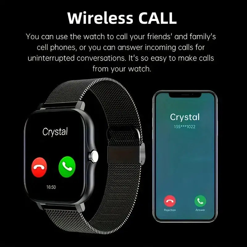 Xiaomi Smart Watch Women Men Lady Gift Sport Fitness Watches Heart Rate Monitor Waterproof Smartwatch For Phones Android IOS - Lootquake