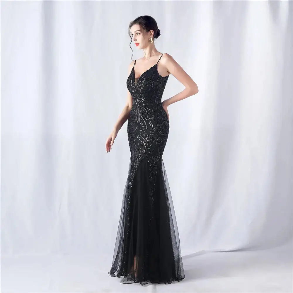Luxury Youthful Women's Elegant Long Dress Party 2024 Graduation Ceremonies Prom Evening Formal on Sale Clearance Summer Fashion - Lootquake