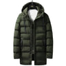 7xl Plus Size Padded Parkas Men Thick Warm Coats Solid Warm Cotton Long Coats Windbreaker Winter Outerwear 6xl Thermal Jacket - Lootquake