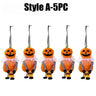 DIY Halloween Hanging Ornaments Fabric Pumpkin Ghost Skull Bewitching Decor Home Party Spooky Season