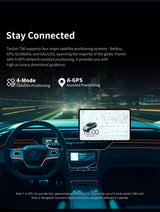 Écran extra large, tablette TECLAST T60, 12'' 2K FHD 2000x1200, Android 13, (8GB + 8GB) 16GB RAM, ROM 256GB, 8000mAh, charge rapide UNISOC T616 8 cœurs 4G VoLTE Wifi 13MP + 5MP