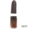 18-Inch European and American Style Wig Passion Twist Water Ripple Wig Water Wave Crochet Chemical Fiber Wig