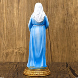 Virgin Mary Statue, Mother of God Pregnant Mary Statue, Expectant Mother Mary Statue,8.4" H, Resin and Stone, Religious Gift