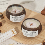 Bougies parfumées à la noix de coco, bougies d'ambiance au parfum avancé, décoration de chambre à coucher, souvenir créatif, cadeau d'anniversaire