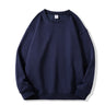 Solid Colors Men's Crewneck Sweatshirt,Cotton-blend Pullover - Lootquake