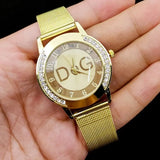 2025Hot Sale European Fashion Watch Women Luxury Brand DQG Quartz Watch Reloj Mujer Casual Stainless Steel Ladies Clock - Lootquake