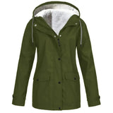 Women's Ski Jacket Warm Winter Snow Coat Waterproof Windbreaker Hooded Raincoat Snowboarding Jackets - Lootquake