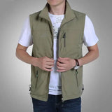Outdoor Waterproof Jacket Men Breathable Quick Dry Hooded Jacket Coat Windbreaker Jacket Men Multi-Pockets Summer Windbreaker