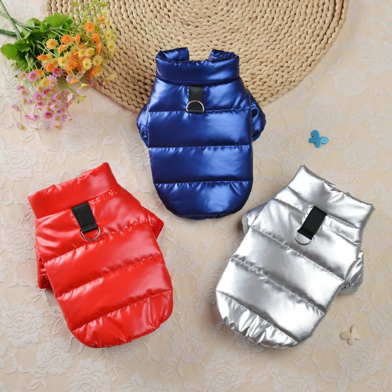 Veste imperméable pour petit chien, vêtements pour York, manteau pour petit chien, sweat à capuche pour chihuahua, produits pour animaux de compagnie, laisse pour chien, hiver
