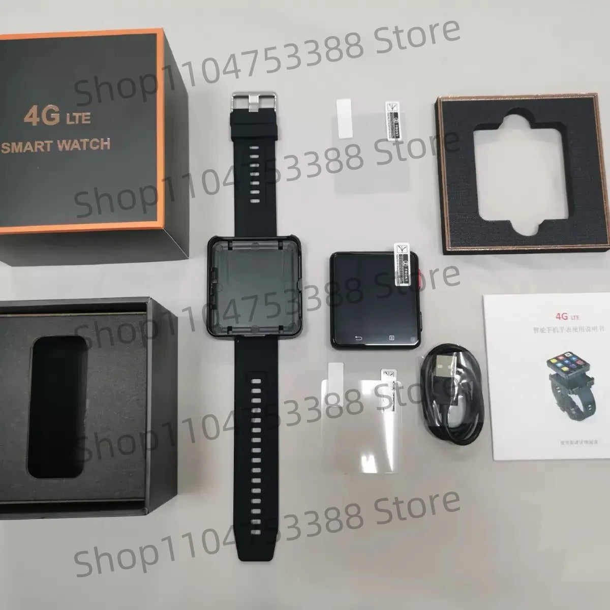 Reloj inteligente S998 4G 2025 para hombre y mujer, con Bluetooth, wifi, Android, SIM, cámara impermeable, para exteriores, para Android
