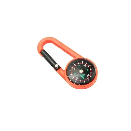 Mini Lightweight Compass, Portable Carabiner Keychain Compasses, Outdoor Camping Tool, Mountaineering Tourism Survival Equipment - Lootquake