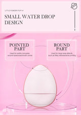5/10 unidades de mini esponjas para base de maquillaje con cojín de aire, corrector facial, crema BB, aplicador cosmético, herramientas de maquillaje.