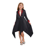 Kids Girls Gothic Vampire Costume