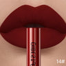 QIBEST Rouge à lèvres liquide mat Waterproof longue tenue Velours Gloss à lèvres Tube de teinte Pigment Nude mat Rouge à lèvres Maquillage des lèvres