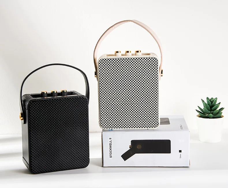 Altavoz Bluetooth inalámbrico pequeño, portátil, para exteriores, con barra de sonido de graves