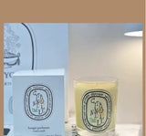 New Christmas and Valentine's Day Aromatherapy Candles Pure Natural Plant Essential Oil Smoke Free Fragrance with Hands