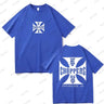 West Coast Choppers Cross Frame Print Women Tshirt Hip Hop Streetwear T-shirts Fashion Tees Short Sleeve Oversized Unisex Tops - Lootquake