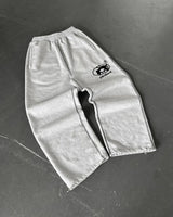 New Streetwear PROTECT Jogging Sweatpants Letter Pattern Embroidered Baggy Sweatpants Harajuku Gothic Tight Waist Loose Trousers - Lootquake
