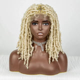 613 Blonde Butterfly Locs Braids Wig | Knotless Crochet | Full Lace