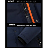 Winter Men Long Snow Hooded Parkas Man Mountain Ski Thermal Coats Men -30 Degree Thicken Windbreaker Down Padded Jacket Clothing - Lootquake