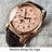 Corgeut Multi Functional Watch Automatic Mechanical Watch for Men 42mm Day Date Month Year Day/Night ST1655 Movt Polished Case - Lootquake
