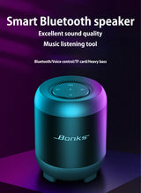 Altavoz Bluetooth inalámbrico con IA, control de voz artificial inteligente, tarjeta de inserción, audio pequeño, teléfono móvil, computadora de escritorio