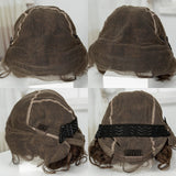 350# Ginger Orange Bantu Knotless Braids Wig | Full Lace | Baby Hair