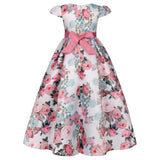 Nuevo vestido de princesa, vestido largo para niñas grandes, vestido de actuación de piano para niñas, vestido de fiesta para festivales