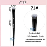 70 Pro Big Foundation Brush Cream Foundation Makeup Brush Chubby Professional Synthetic Hair Face Contour Foundation Makeup Tool