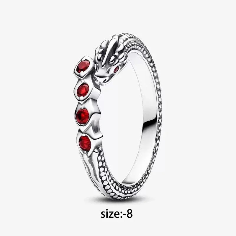 MINISO Charms de plata de ley 925 para pulseras originales de Harry Potter de 3 mm, colgantes para mujer, joyería DIY, regalos