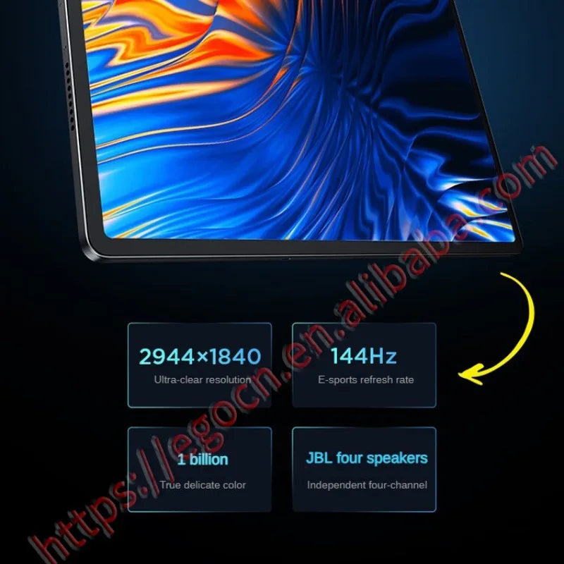 Nouvelle tablette Lenovo Xiaoxin Pad Pro 12.7 2025, dimensions 8300, résolution 2,9k, rafraîchissement 144 Hz, Wi-Fi, 10200 mAh, Android ZUI16