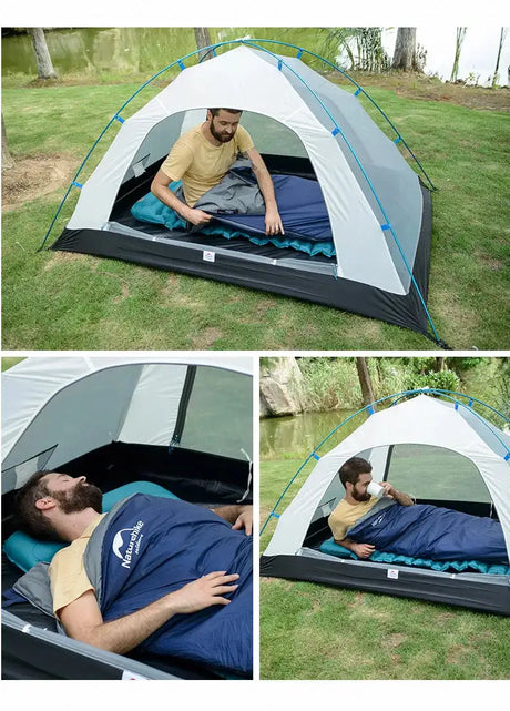 Naturehike Newest Sleeping Bag Ultralight Waterproof Cotton Sleeping Bag Nature Hike Summer Hiking Camping Tent Sleeping Bag - Lootquake