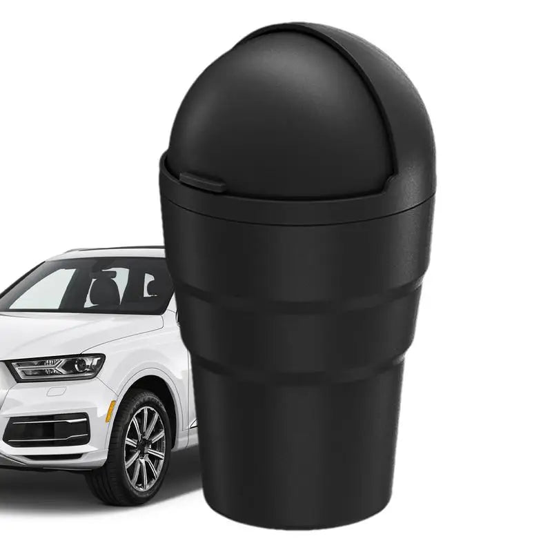 Car Garbage Bin Automotive Trash Cup Car Waste Bin Flip-Top Design Gadgets Interior Car Accessories for Car Sedan SUV Truck