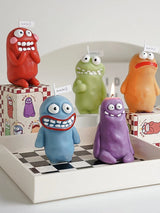 Mud Man Monster Aromatherapy Candle Funny Ugly Cute Aroma Birthday Gift Companion Gift Cartoon Shaped Candle Ornament