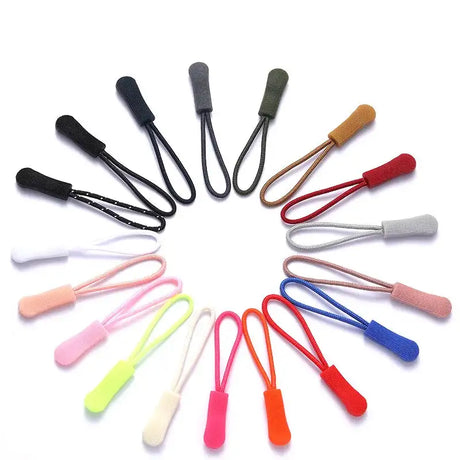10/20pcs Zipper Pull Puller End Fit Rope Tag Replacement Clip Broken Buckle Fixer Zip Cord Tab Travel Bag Suitcase Tent Backpack - Lootquake