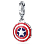 MINISO Charms de plata de ley 925 para pulseras originales de Harry Potter de 3 mm, colgantes para mujer, joyería DIY, regalos