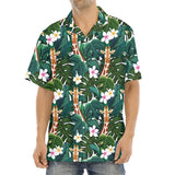 3D Printed Black And White Giraffe Pattern Hawaii Shirts Mens Short Sleeve Big Size Beach Shirts Funny Giraffe Party Blouse Tops - Lootquake