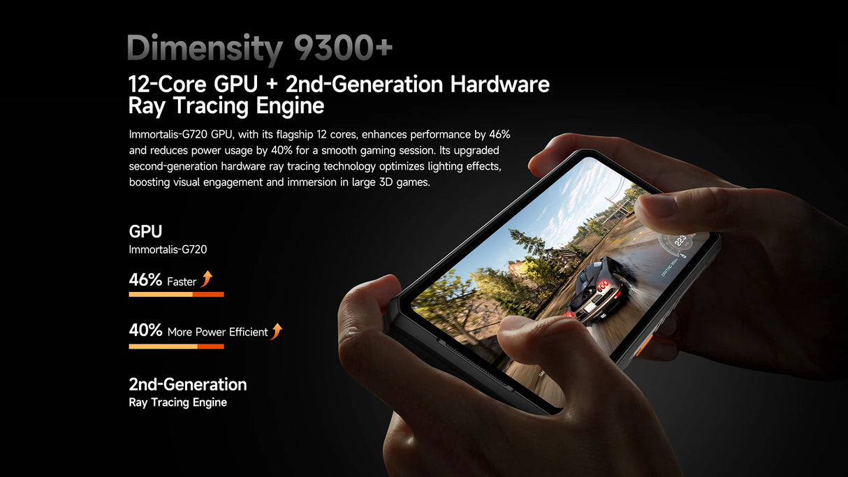 Teléfono robusto Ulefone Armor 28 Ultra 5G con imagen térmica por IA, Dimensity 9300+, 1 TB de ROM, 32 GB de RAM, Android, AMOLED