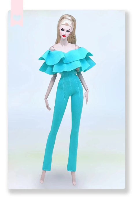 fashion for barbie elegant lady wedding dress for barbie doll clothes princesa for bjd 1/6 dress long dress accessories - Lootquake