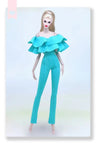 fashion for barbie elegant lady wedding dress for barbie doll clothes princesa for bjd 1/6 dress long dress accessories - Lootquake