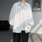 Solid Color Turn-Down Collar Long Sleeve Loose Fit Shirt with Pockets - Stylish & Functional Casual Top for Men & Women M-XXXXXL - Lootquake