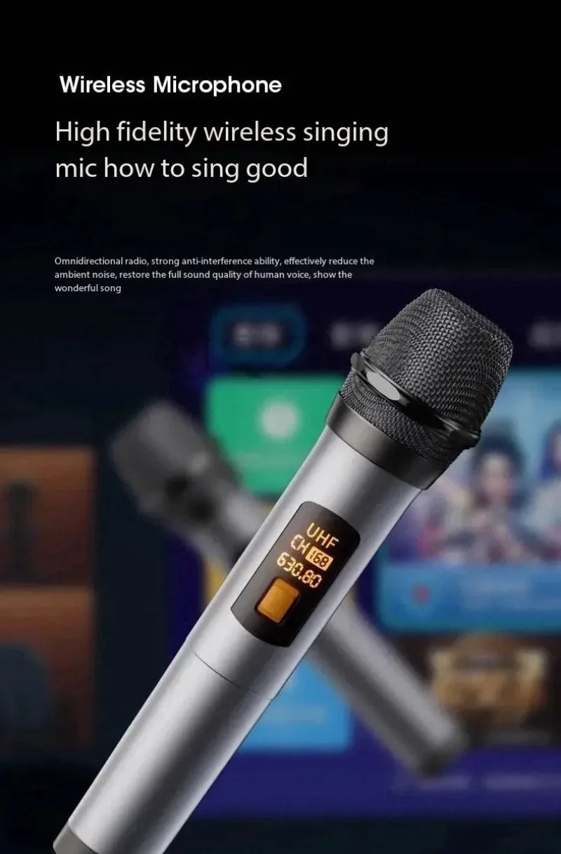 Enceinte Bluetooth sans fil haute puissance 300 W, portable, étanche IPX6, idéale pour les fêtes en extérieur.