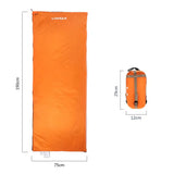 Saco de dormir portátil para exteriores Lixada de 190 x 75 cm, para acampar, viajar, senderismo, multifunción, ultraligero, 680 g, para mochileros.