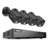 ANNK H.265+ 5MP Lite Ultra HD 8CH DVR Système de sécurité CCTV 8PCS Kit de surveillance vidéo extérieure 5MP EXIR Vision nocturne
