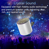 Altavoz inalámbrico portátil Bluetooth 5.3 RGB Light Reproductor de música de larga duración Conectividad TWS Micrófono Subwoofer Mini Sonido de graves para exteriores