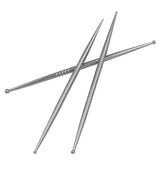 Stainless Steel Soft Pottery Clay Carved Tools Double Head Sculpture Pottery Model Tool DIY