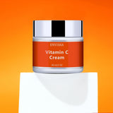 Crema facial ENVISHA Beauty Health con vitamina C, cuidado de la piel, antiarrugas, antiedad, hidratante, reduce los poros, blanquea, suaviza y reafirma.