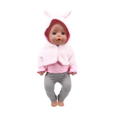 Doll Baby Clothes Kittys Kitten Cat Cartoon Dress Shoes Fit 18 Inch American&43cm Reborn New Born Baby Doll OG Girl`s Toy Doll - Lootquake