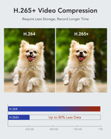 ANNK H.265+ 5MP Lite Ultra HD 8CH DVR Système de sécurité CCTV 8PCS Kit de surveillance vidéo extérieure 5MP EXIR Vision nocturne